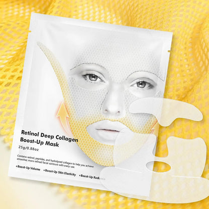 Osole Retinol Deep Collagen Overnight Boost Up Mask - Pack of 4
