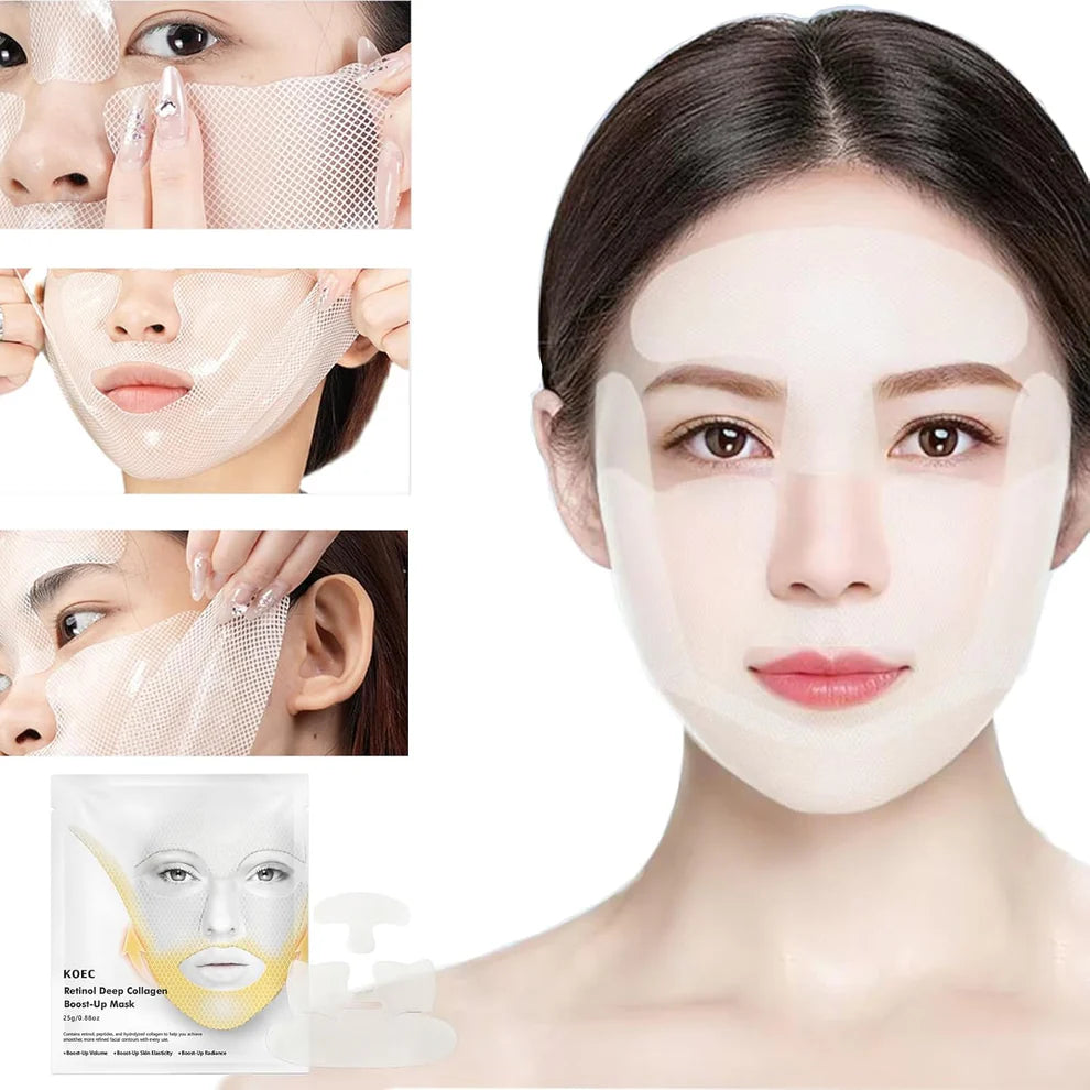 Osole Retinol Deep Collagen Overnight Boost Up Mask - Pack of 4