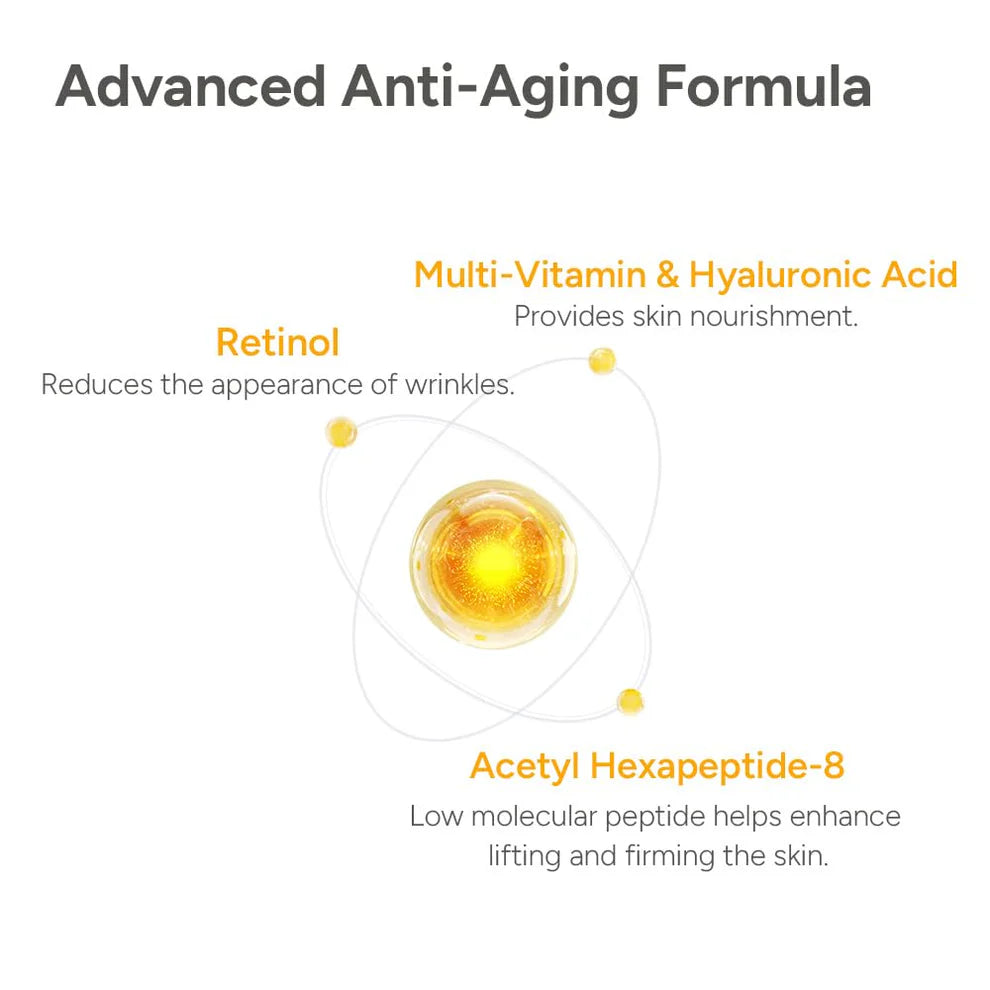 Osole Retinol Deep Collagen Overnight Boost Up Mask - Pack of 4