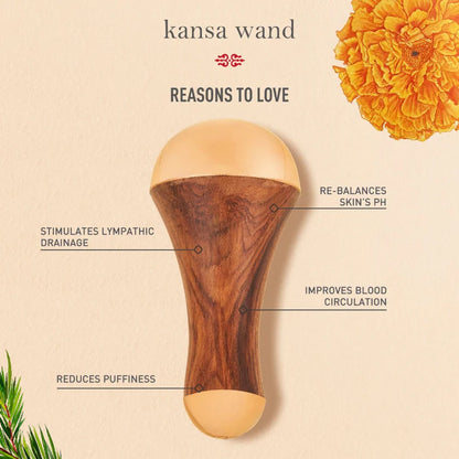 Ayurvedic Dual Kansa Wand massager